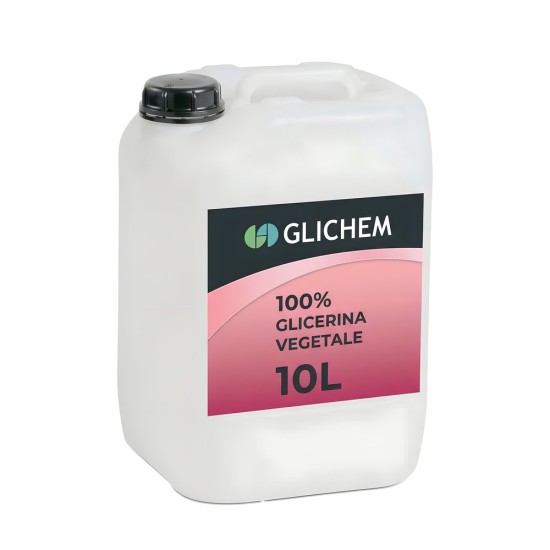 Glicerina Vegetale 10L - 99,8% PH EUR - GLICHEM