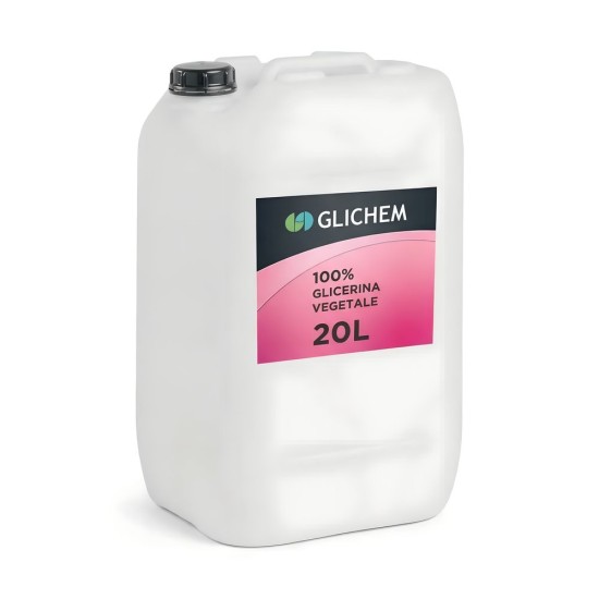 Glicerina Vegetale 20L - 99,8% PH EUR - GLICHEM