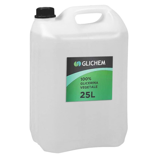 Glicerina Vegetale per Uso Alimentare 25L - 99,7% GRADO FOOD PHARMA - GLICHEM